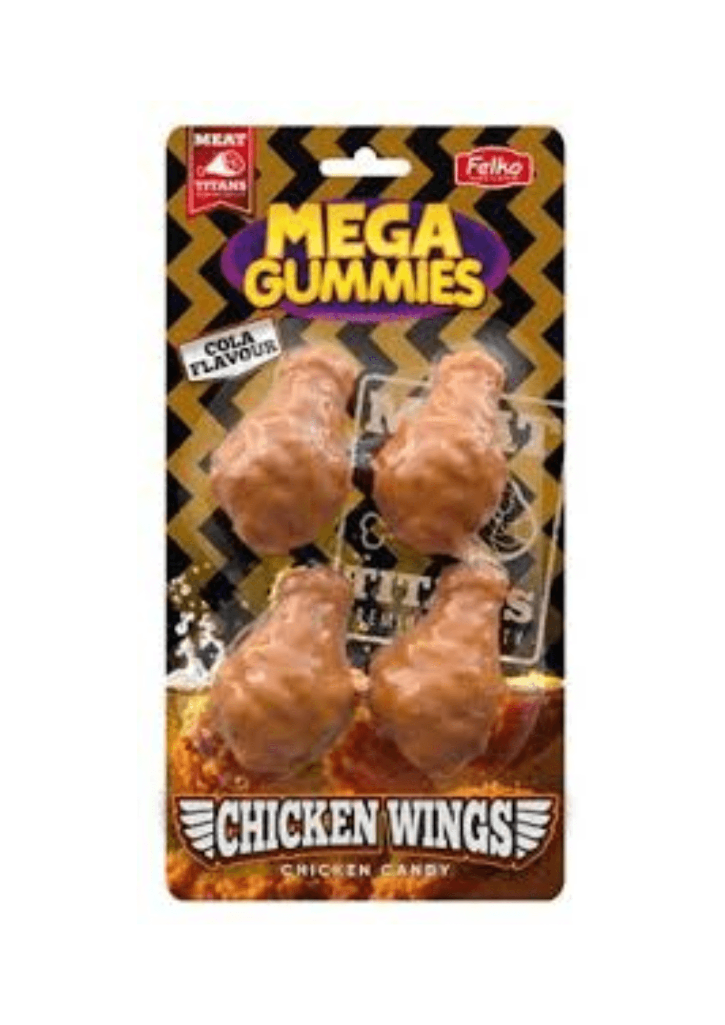 Felko Mega Gummies Cola Chicken Wings - 10 x 120 g