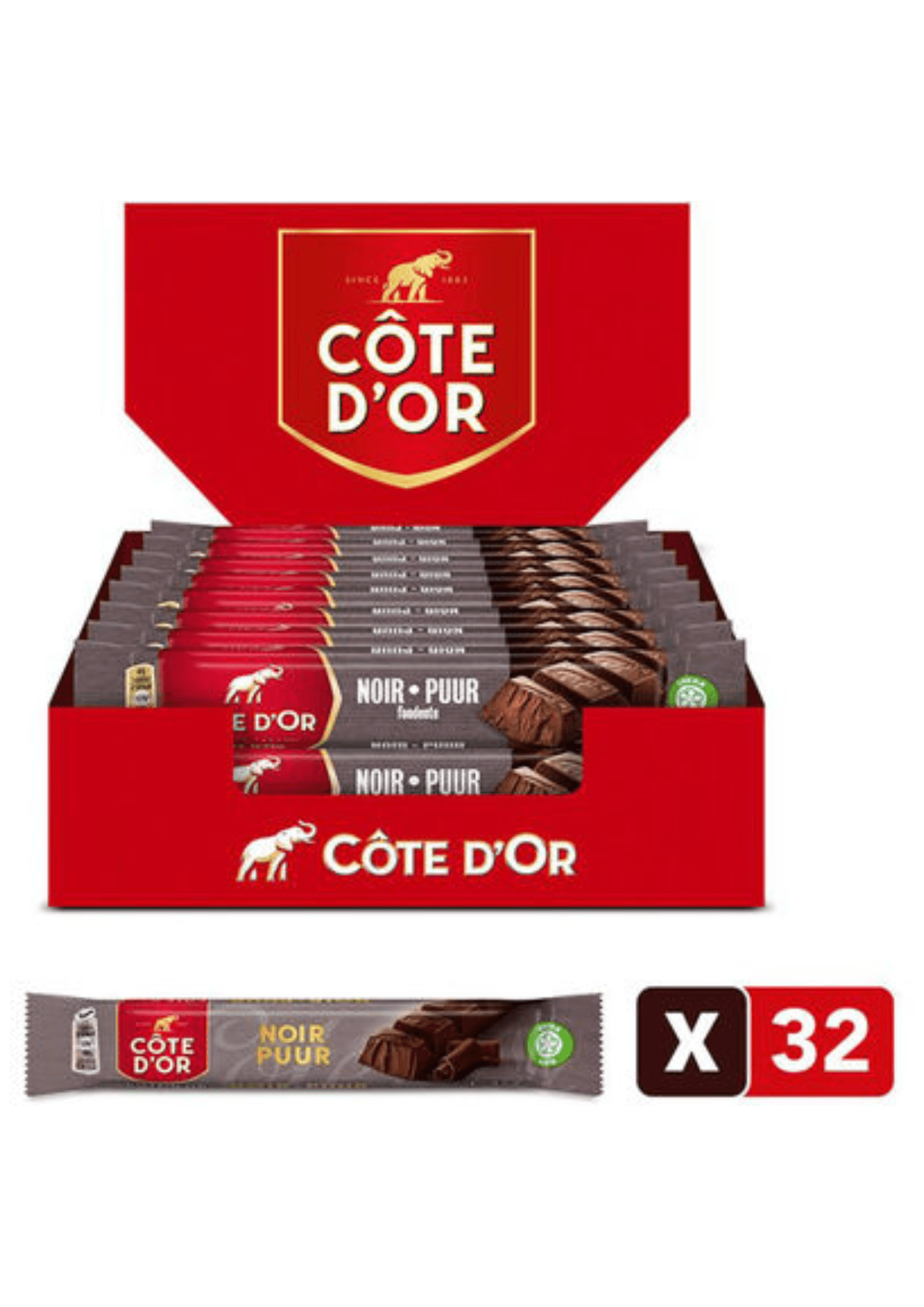 Côte d'Or Bâton Chocolat Noir - 32 x 47 g