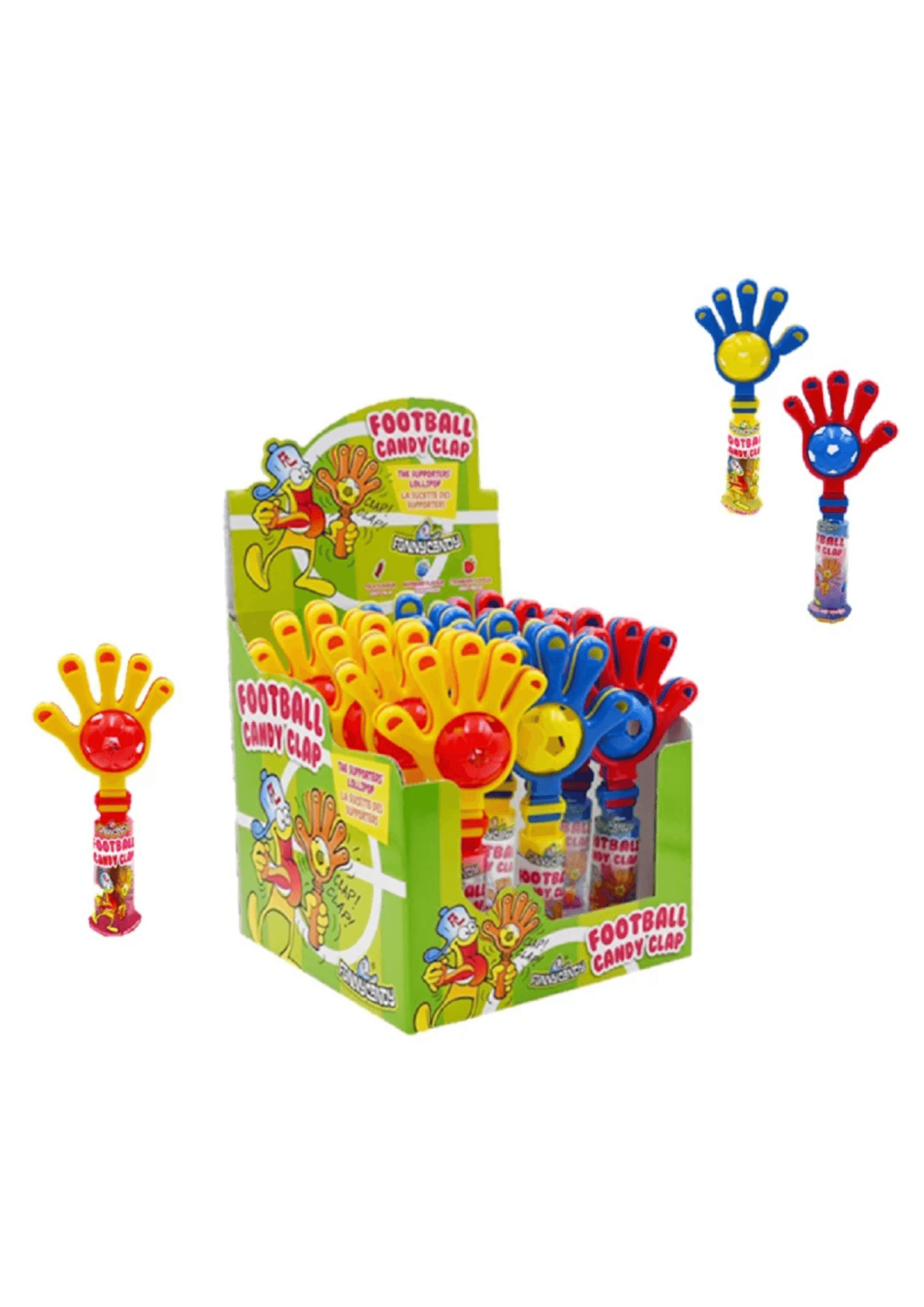 Football candy clap - 12 x 15 g