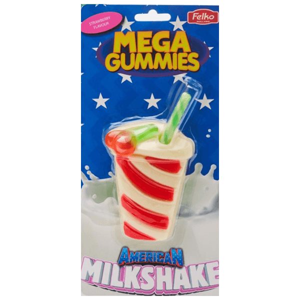 Felko Mega Gummies American Milkshake - 9 x 120 g