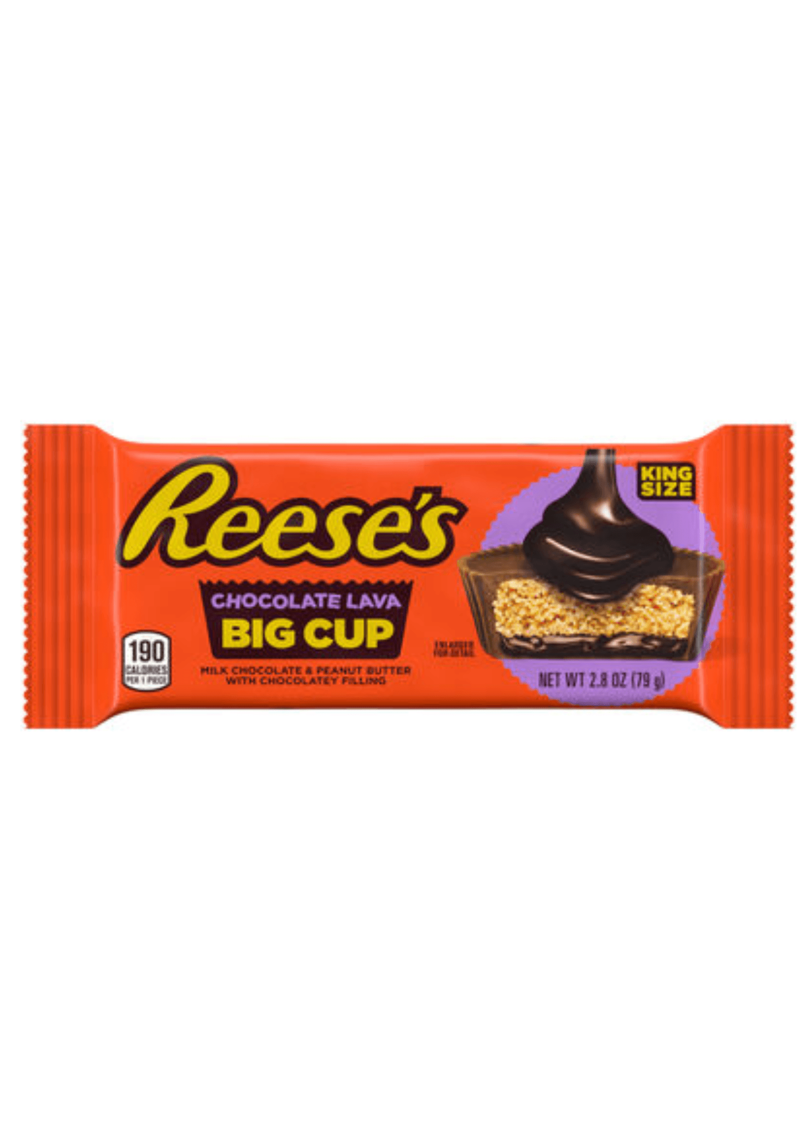 Reese’s Chocolate Lava Big Cup - 16 x 79 g - 1.27 kg