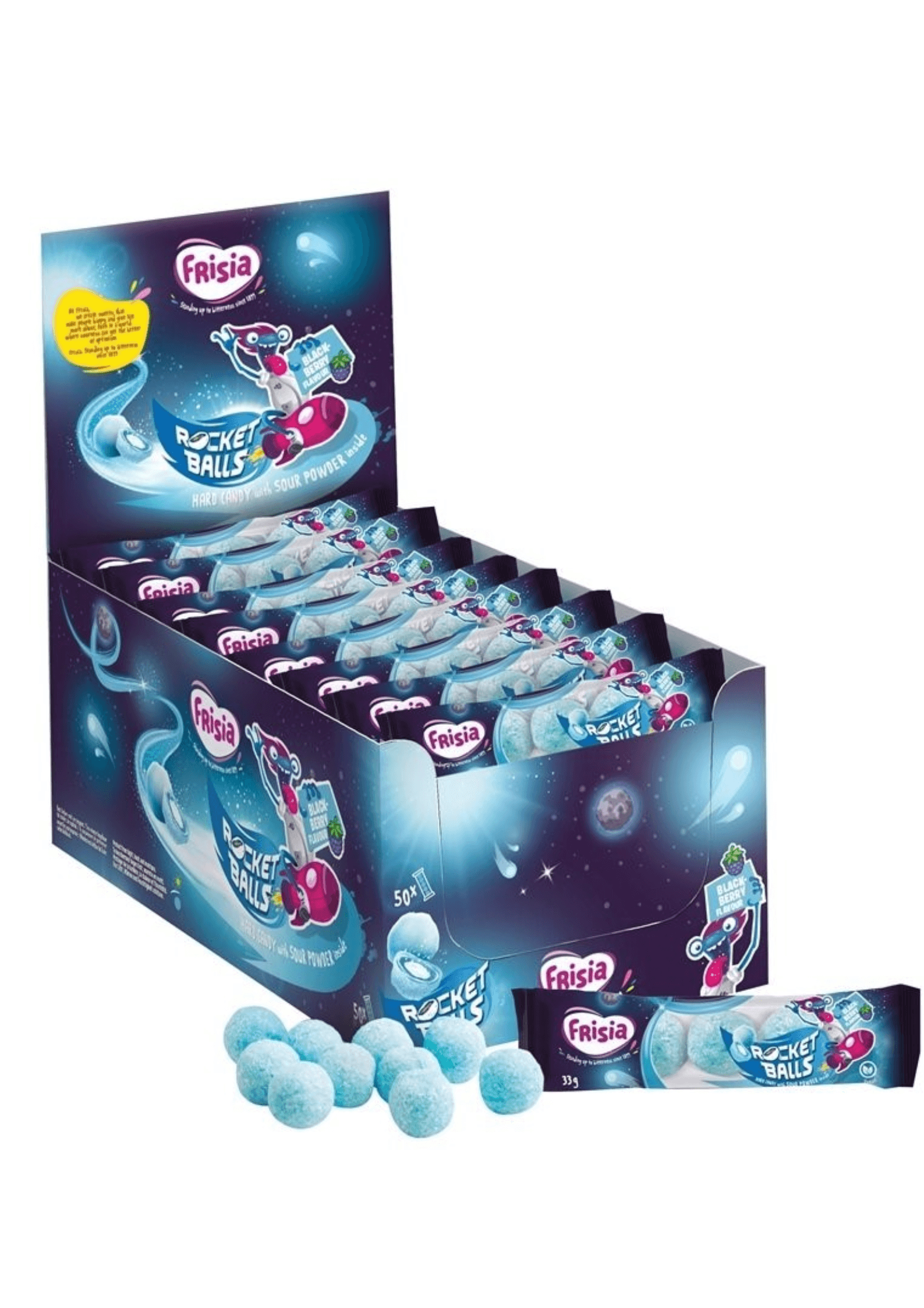 Frisia Rocket Balls Mûre - 30 x 33 g