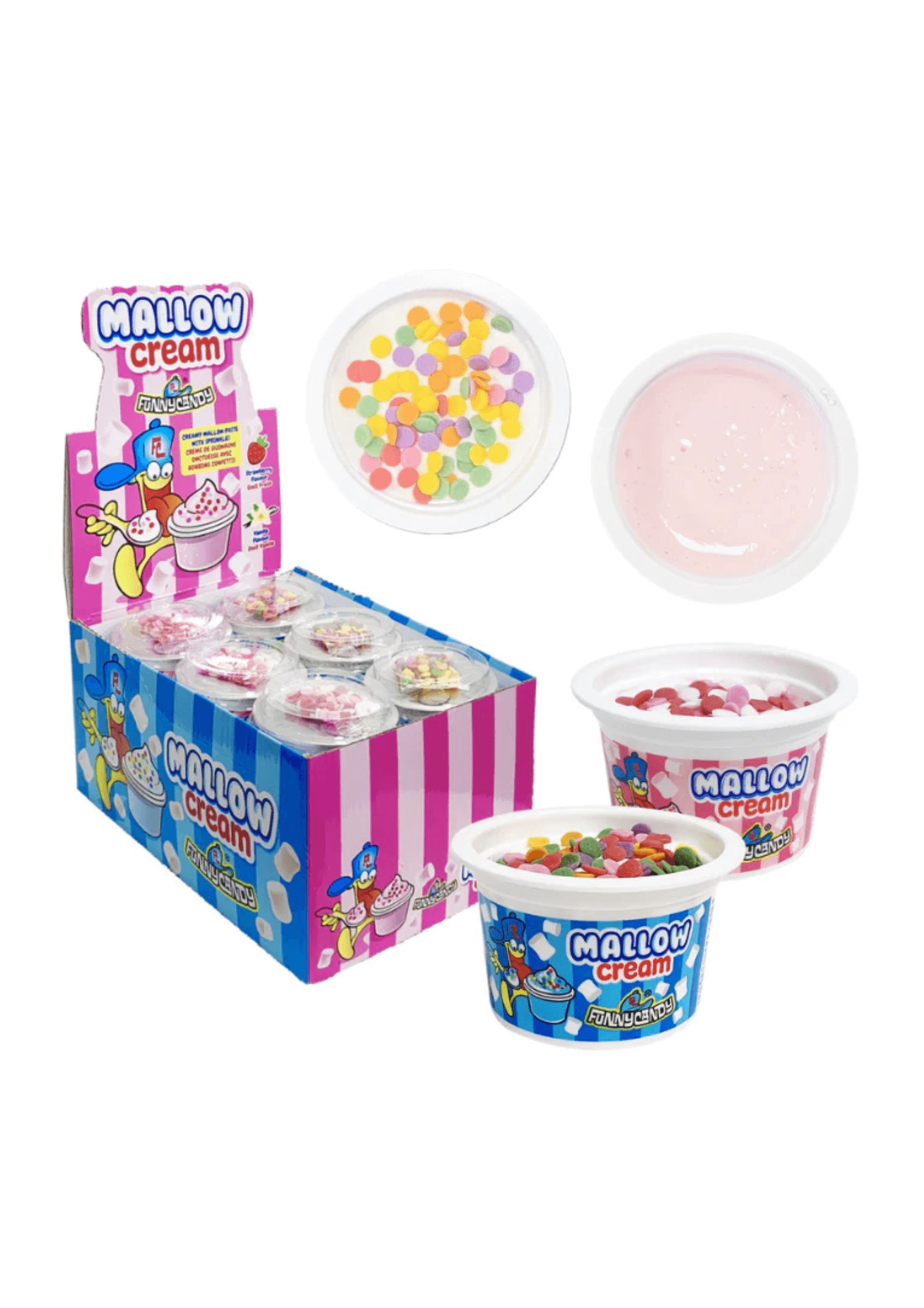 Funny candy Mallow Cream - 35 g x 12