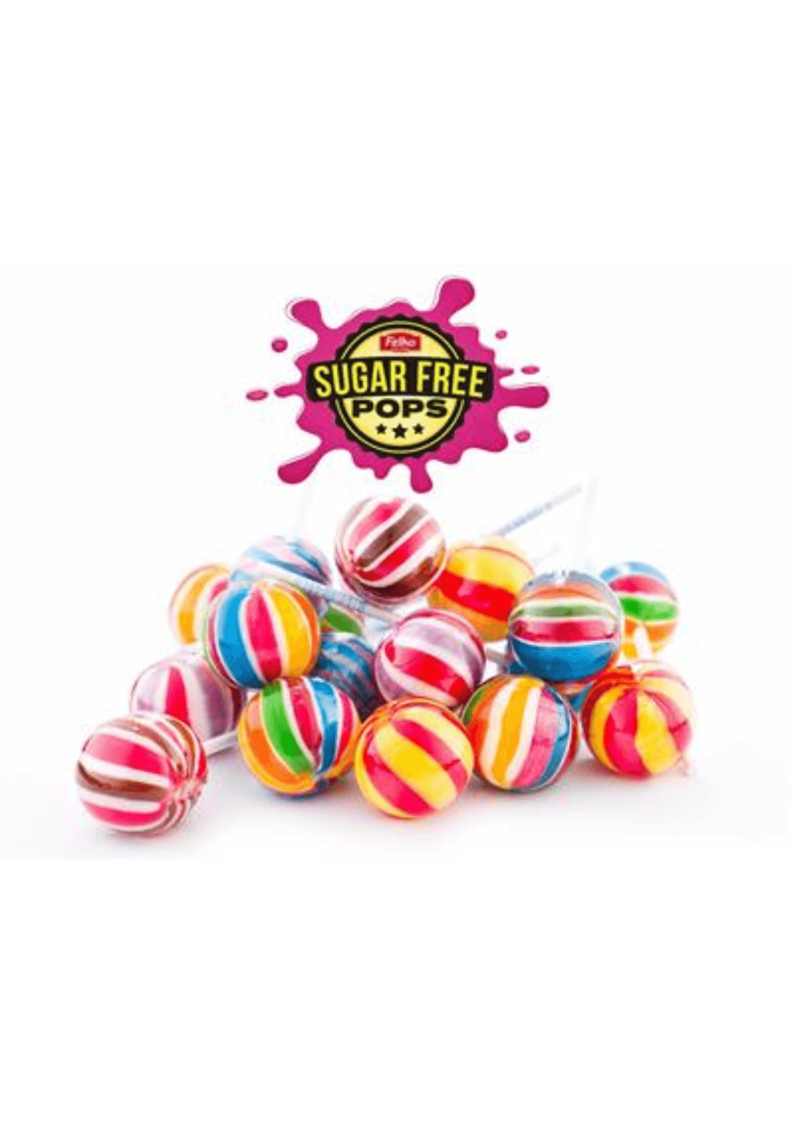 Felko Sucettes sans sucre - 150 x 25 g