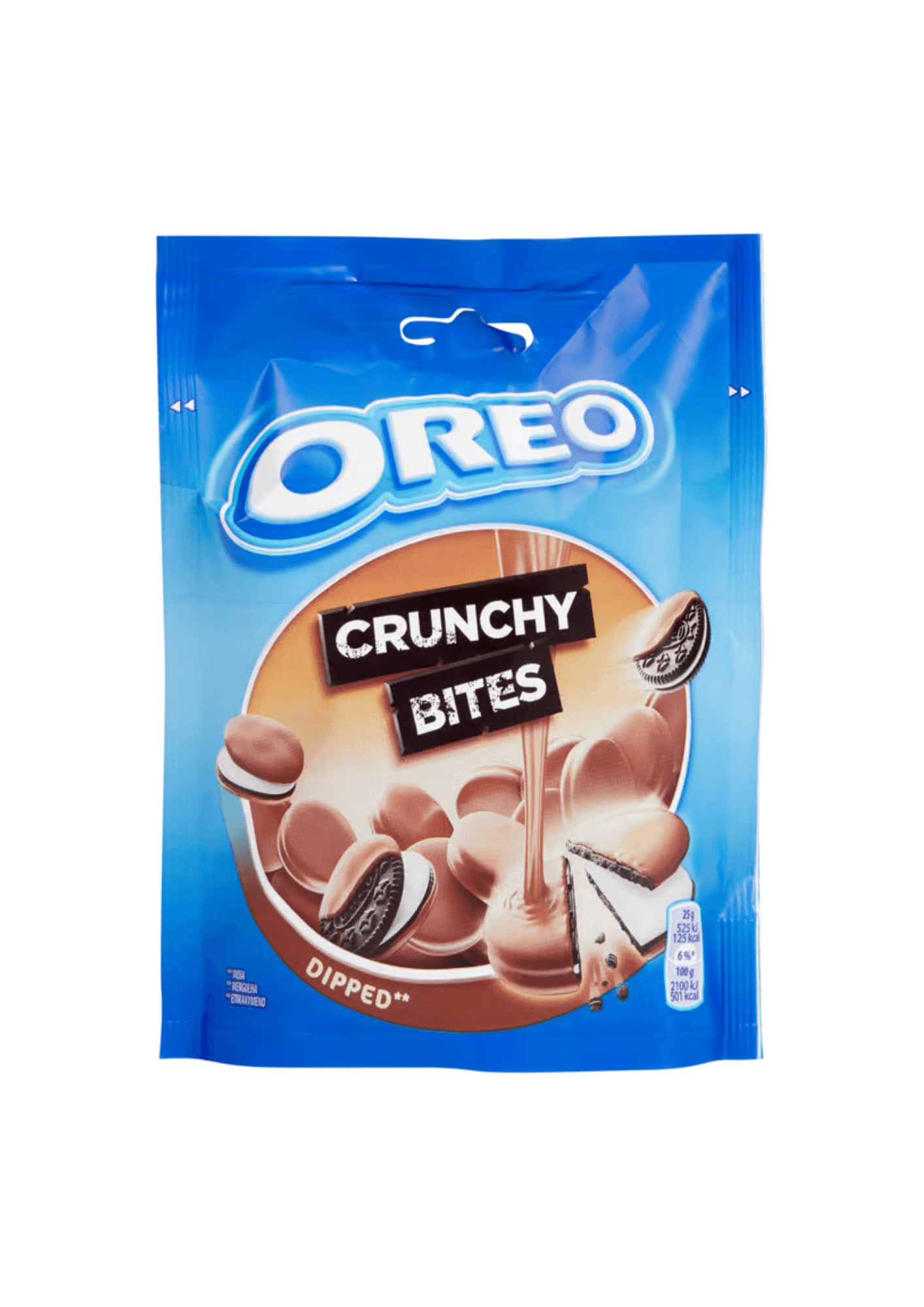 Oreo Crunchies Enrobé Chocolat au lait - 110 g