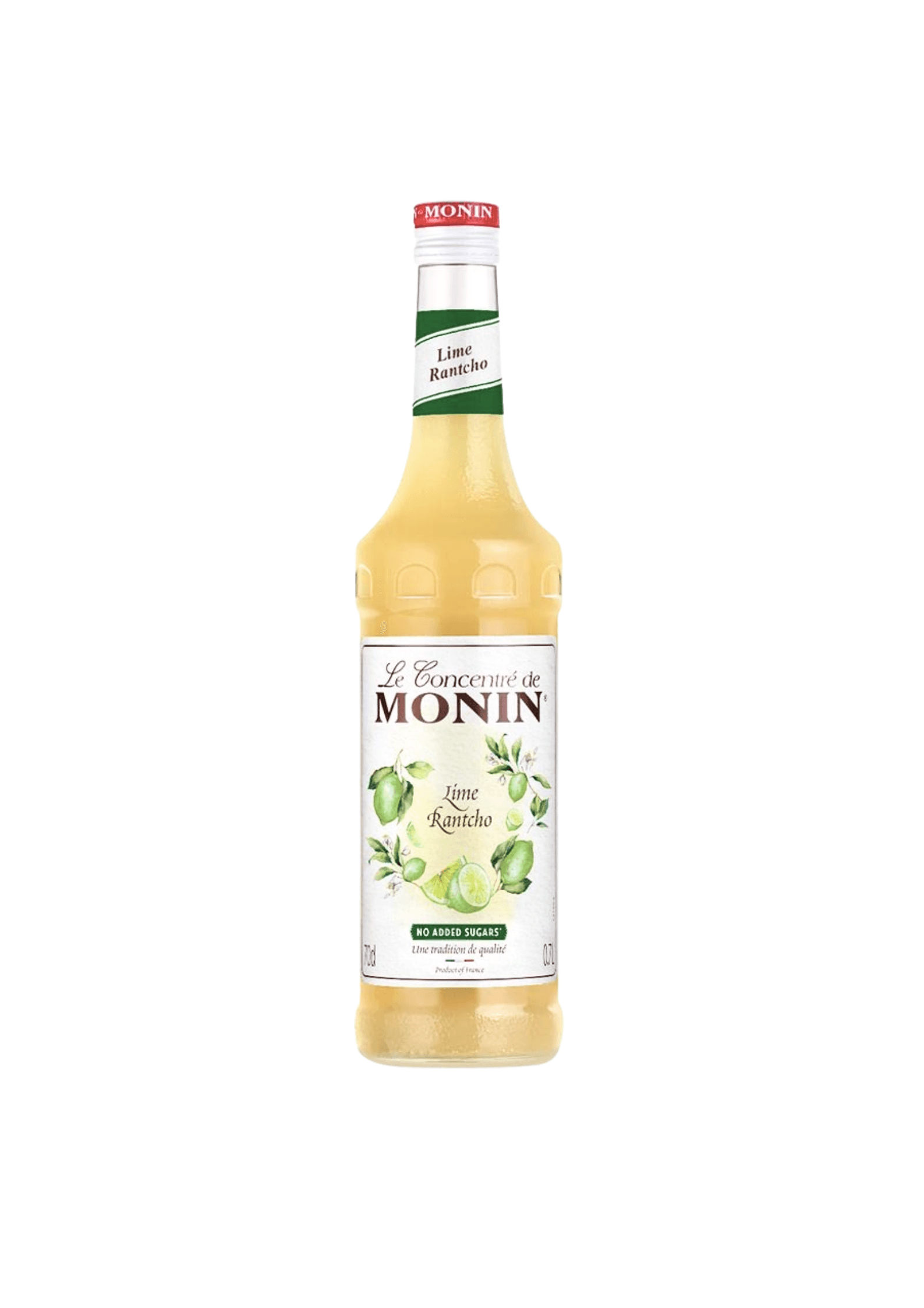 Monin Sirop Saveur Citron Vert Rantcho - 70 cl