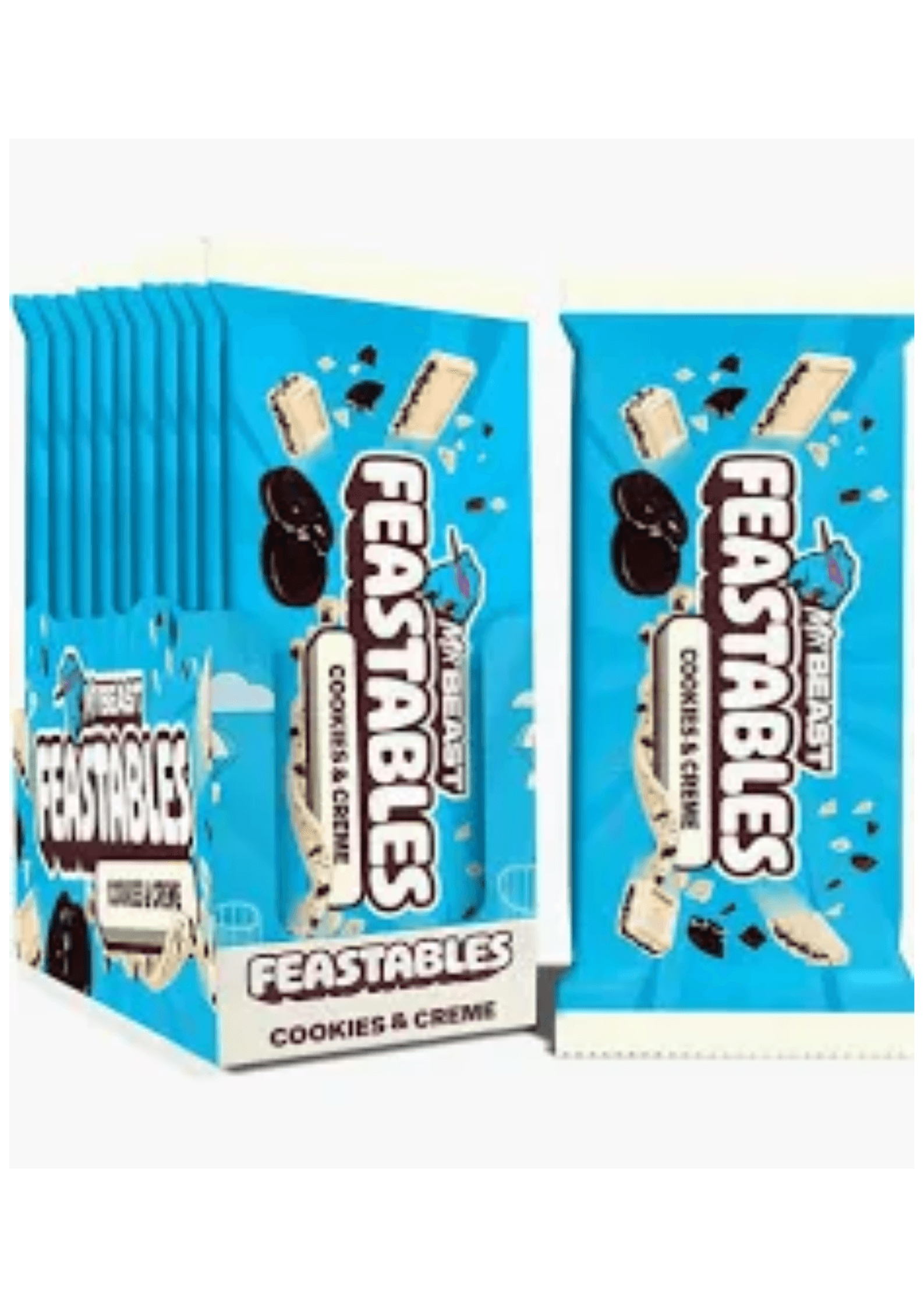 Feastables Cookies & Creme - 10 x 60 g
