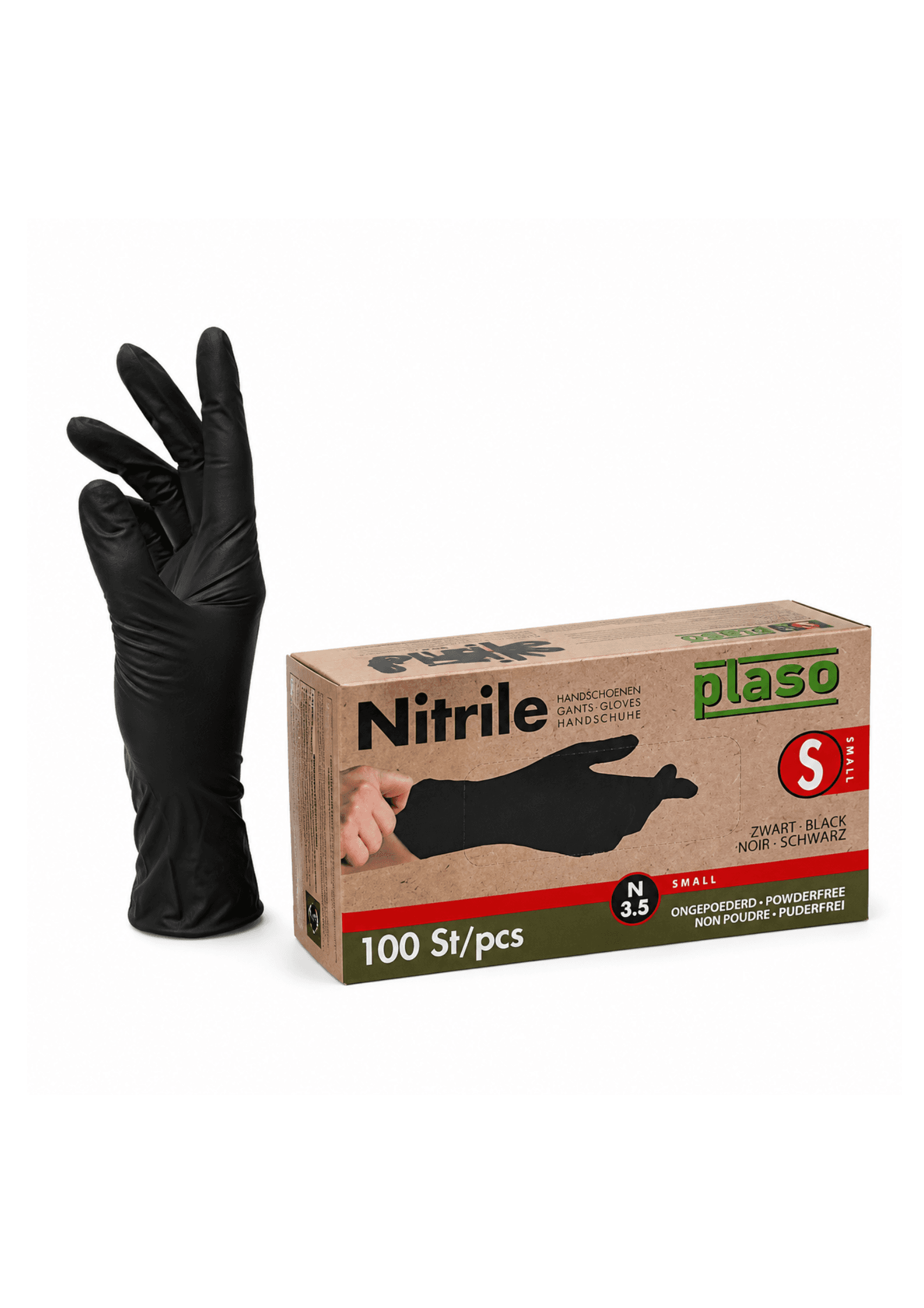 Nitrile Gants jetables - Taille S - 100 pcs