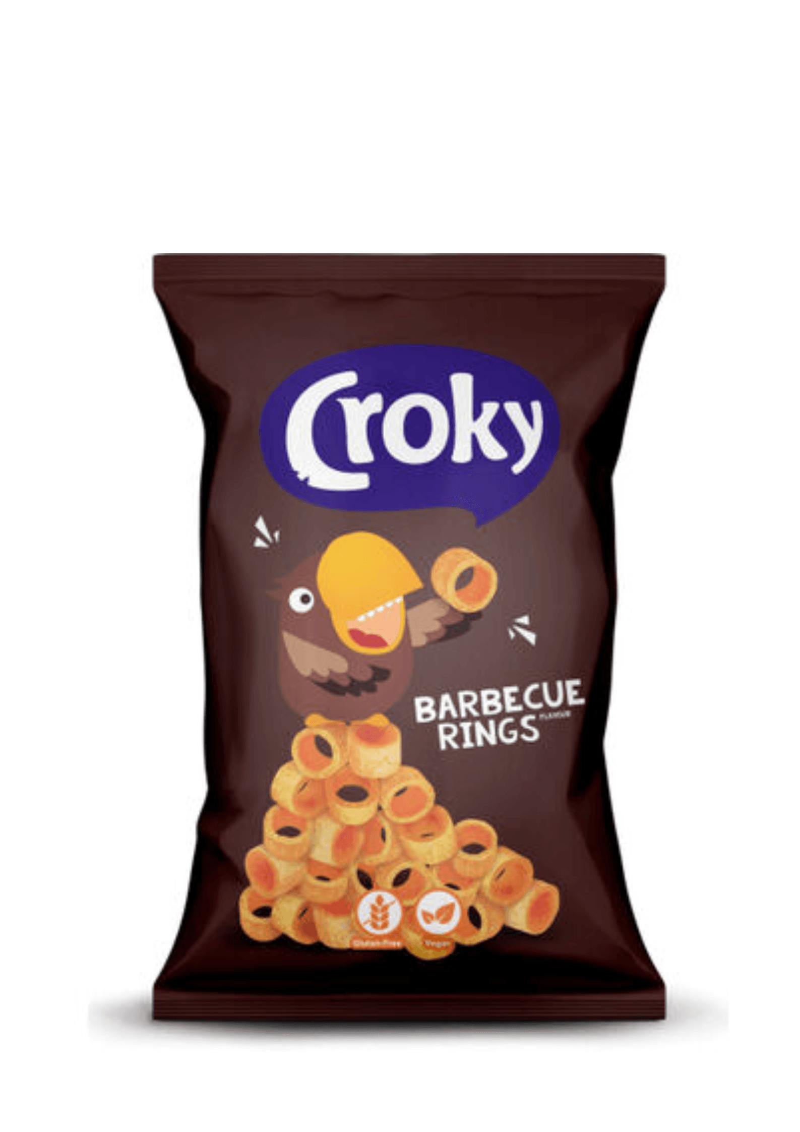 Croky Barbecue Rings - 25 x 35 g