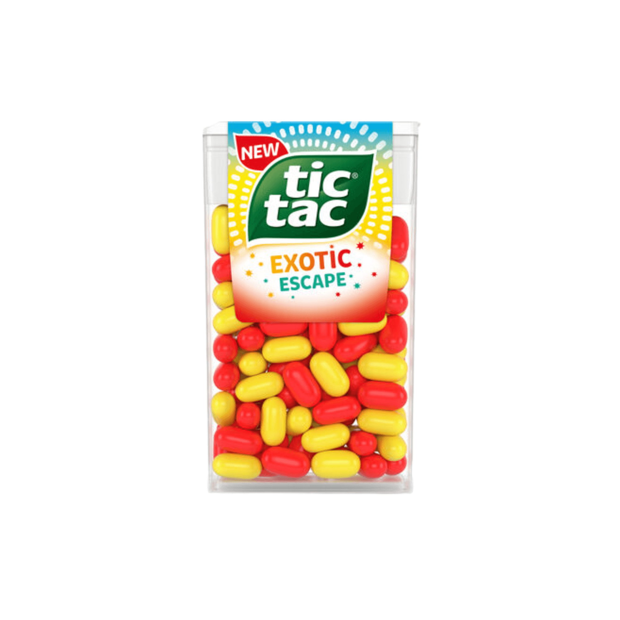 Tic Tac Goût Ananas et Fruit de la Passion - 16 x 49 g