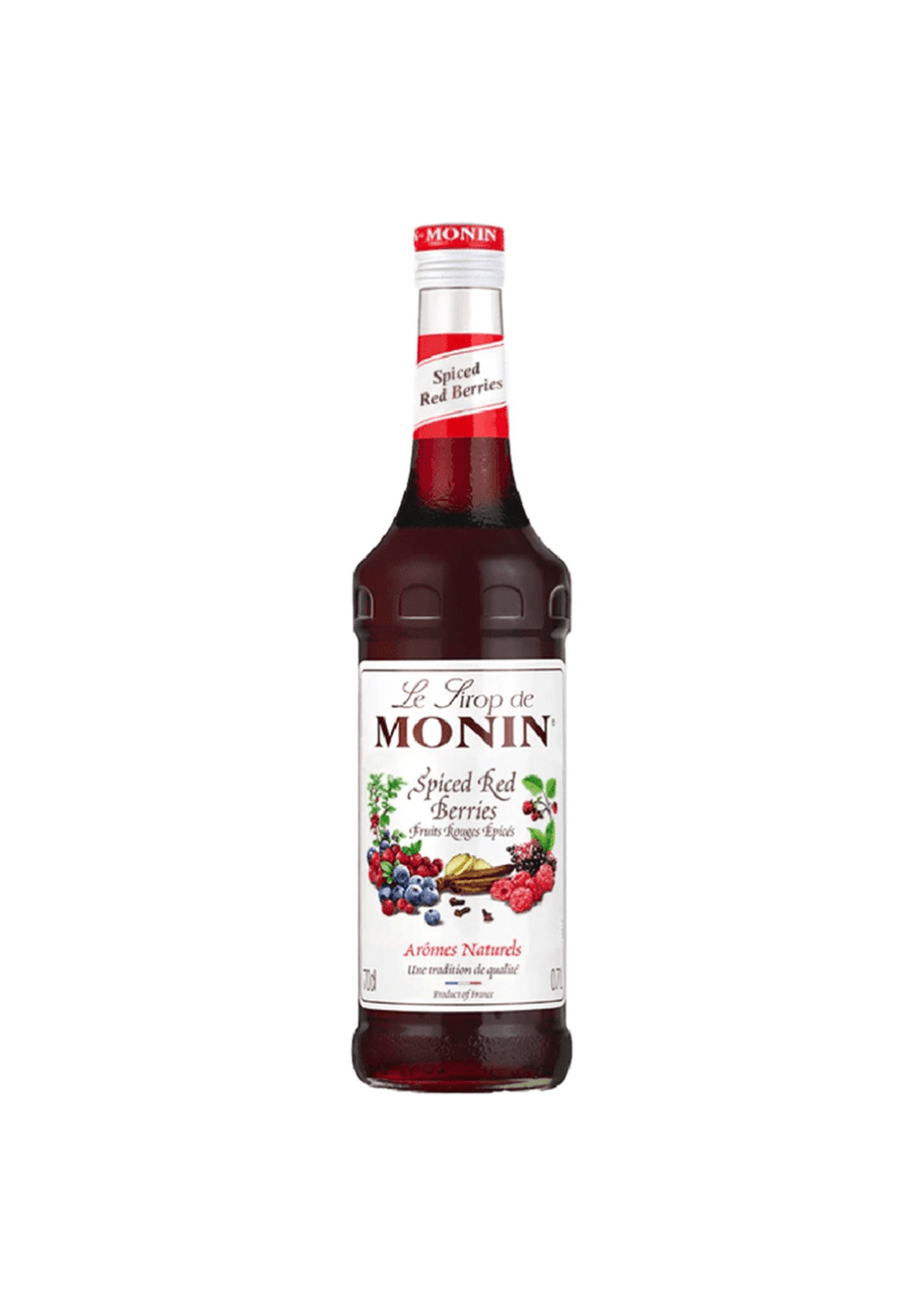Monin Sirop Saveur Fruits Rouges Epicés - 70 cl