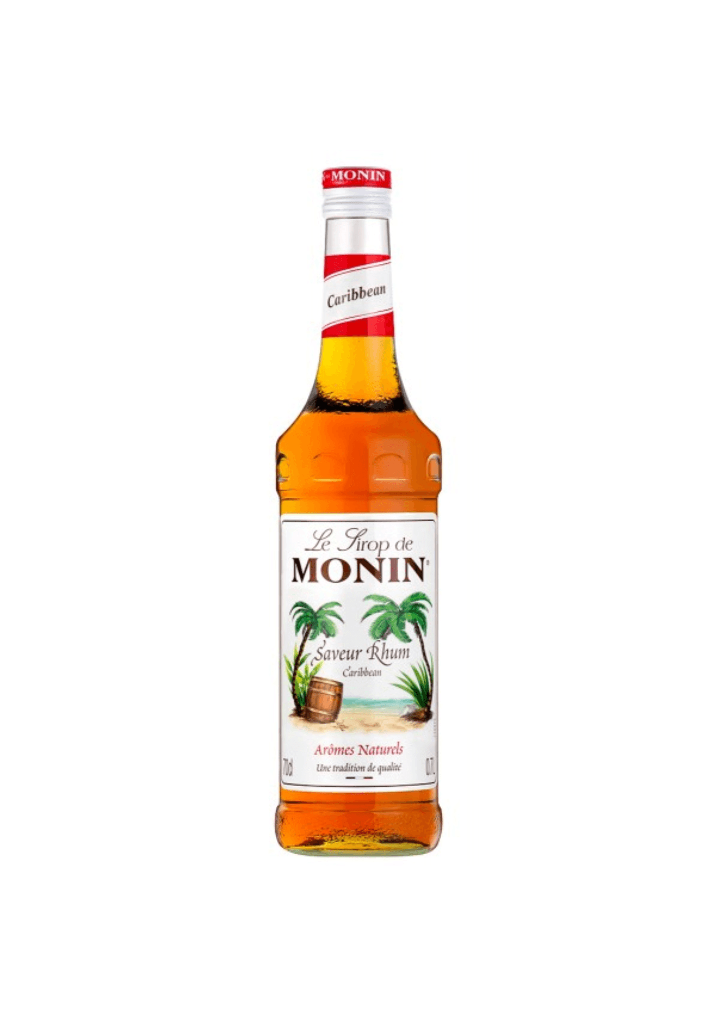 Monin Sirop Saveur Rhum des Caraïbes - 70 cl