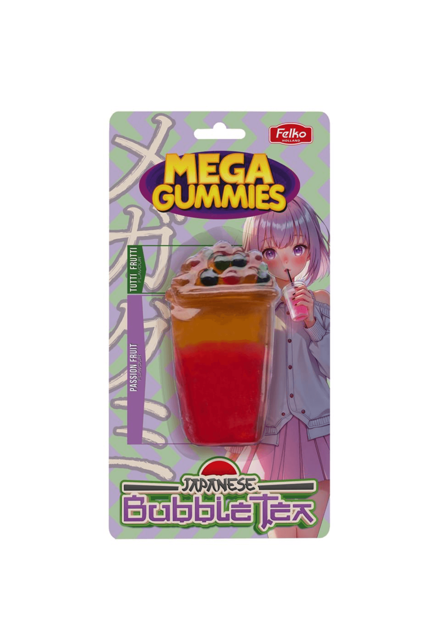 Felko Mega Gummies Bubble Tea - 12 x 120 g