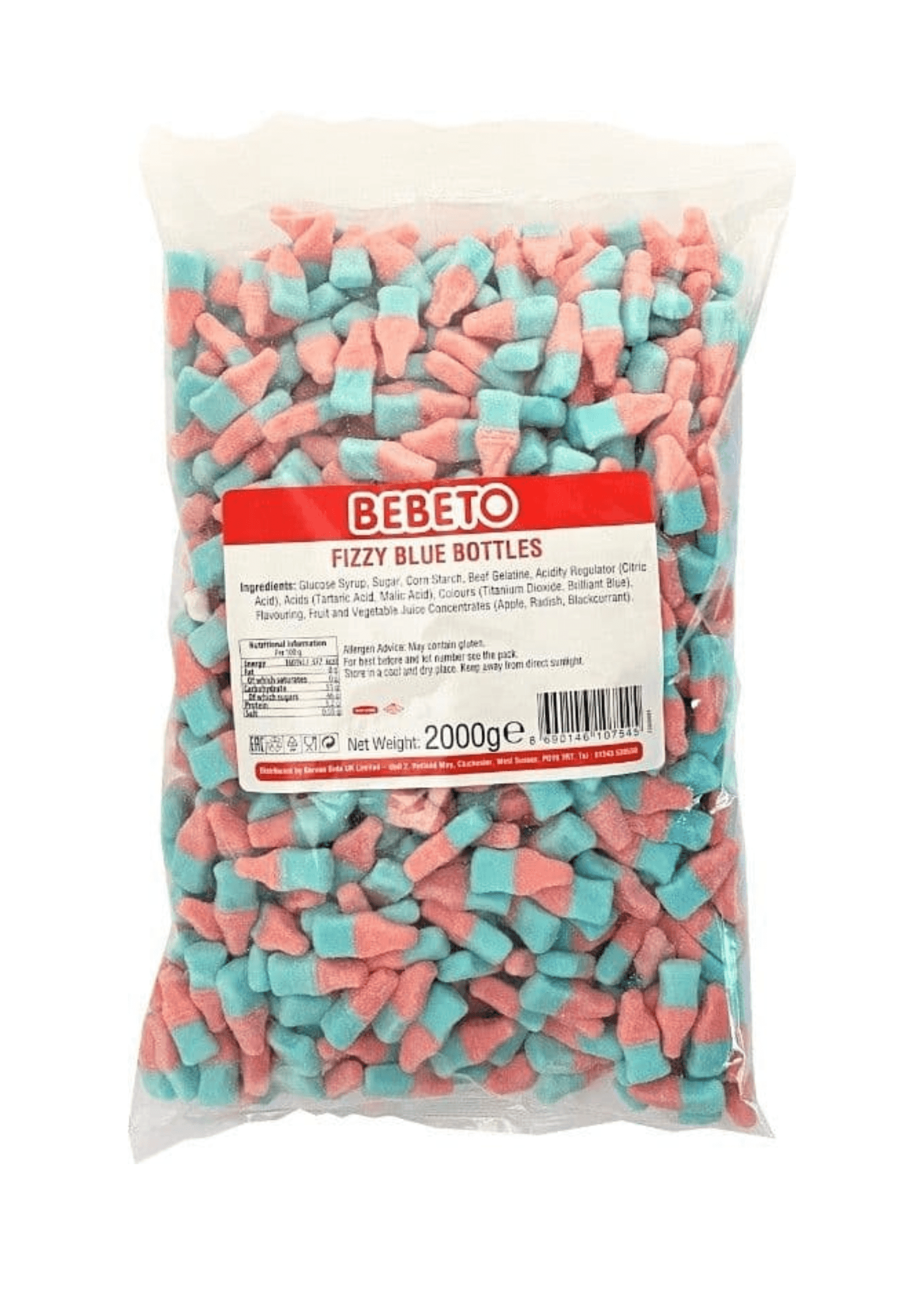 Bebeto Bouteilles Fizz Halal - 2 kg