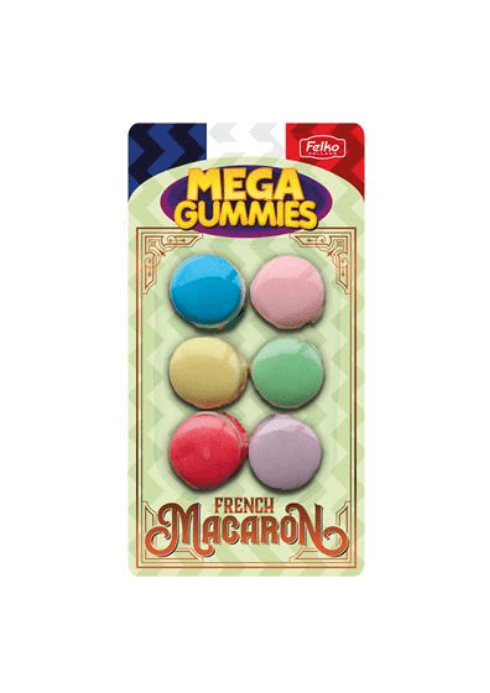 Felko Mega Gummies Macaron - 13 x 120 g