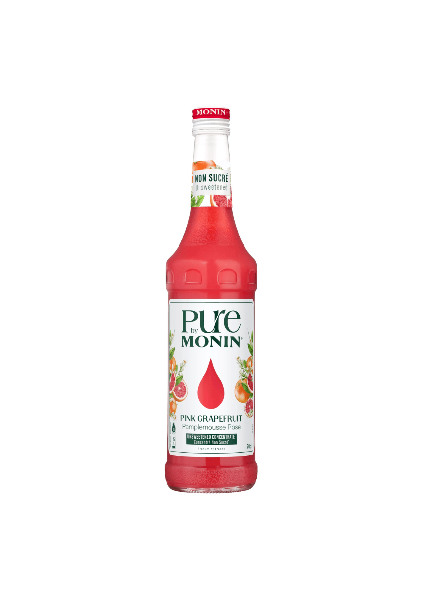 Pure Monin Concentré de Pamplemousse Rose Non Sucré - 70 cl