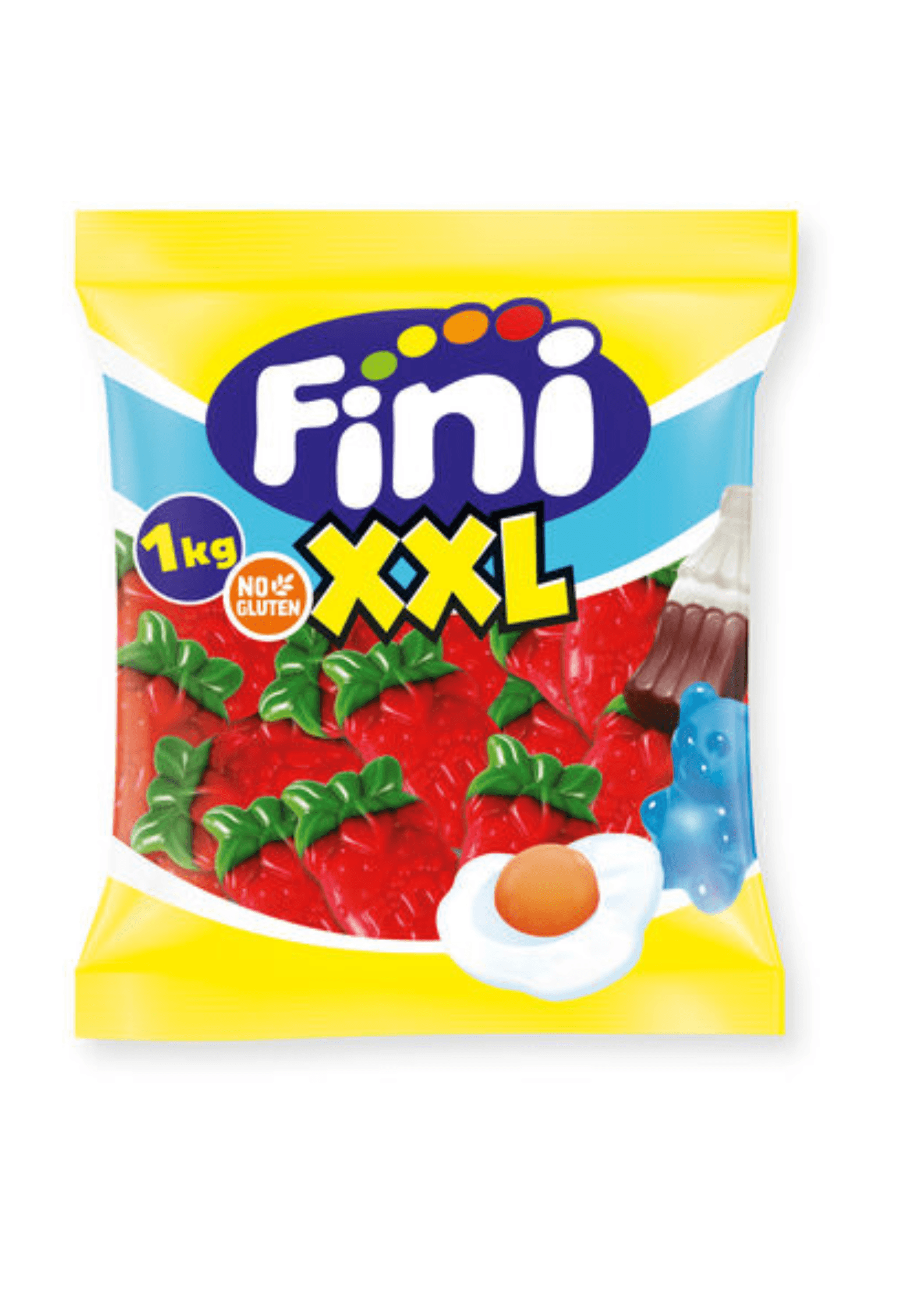 Fini tranches fraises XXL - 1 kg