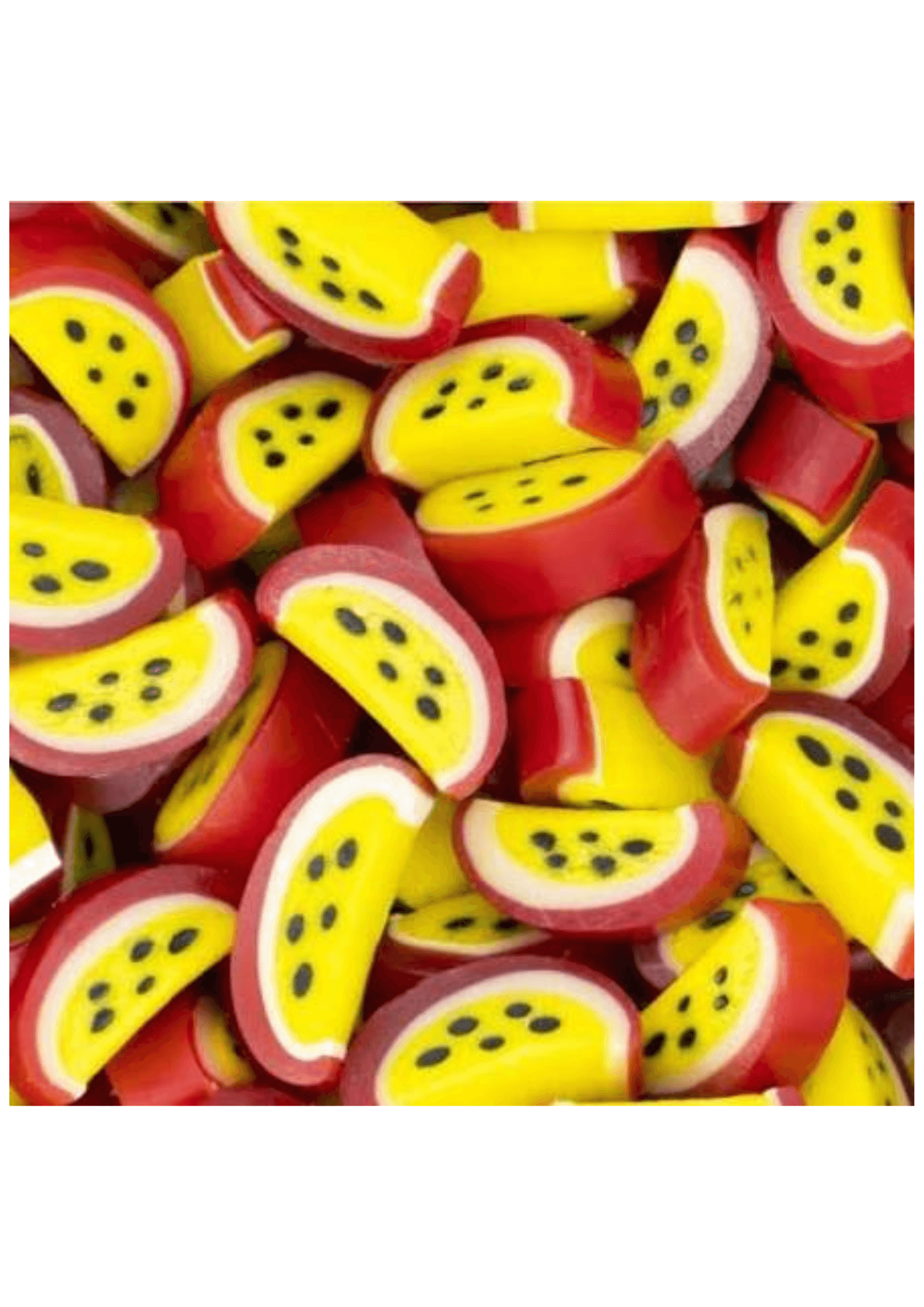 Vidal Tranches de réglisse au fruit de la passion - 1 kg