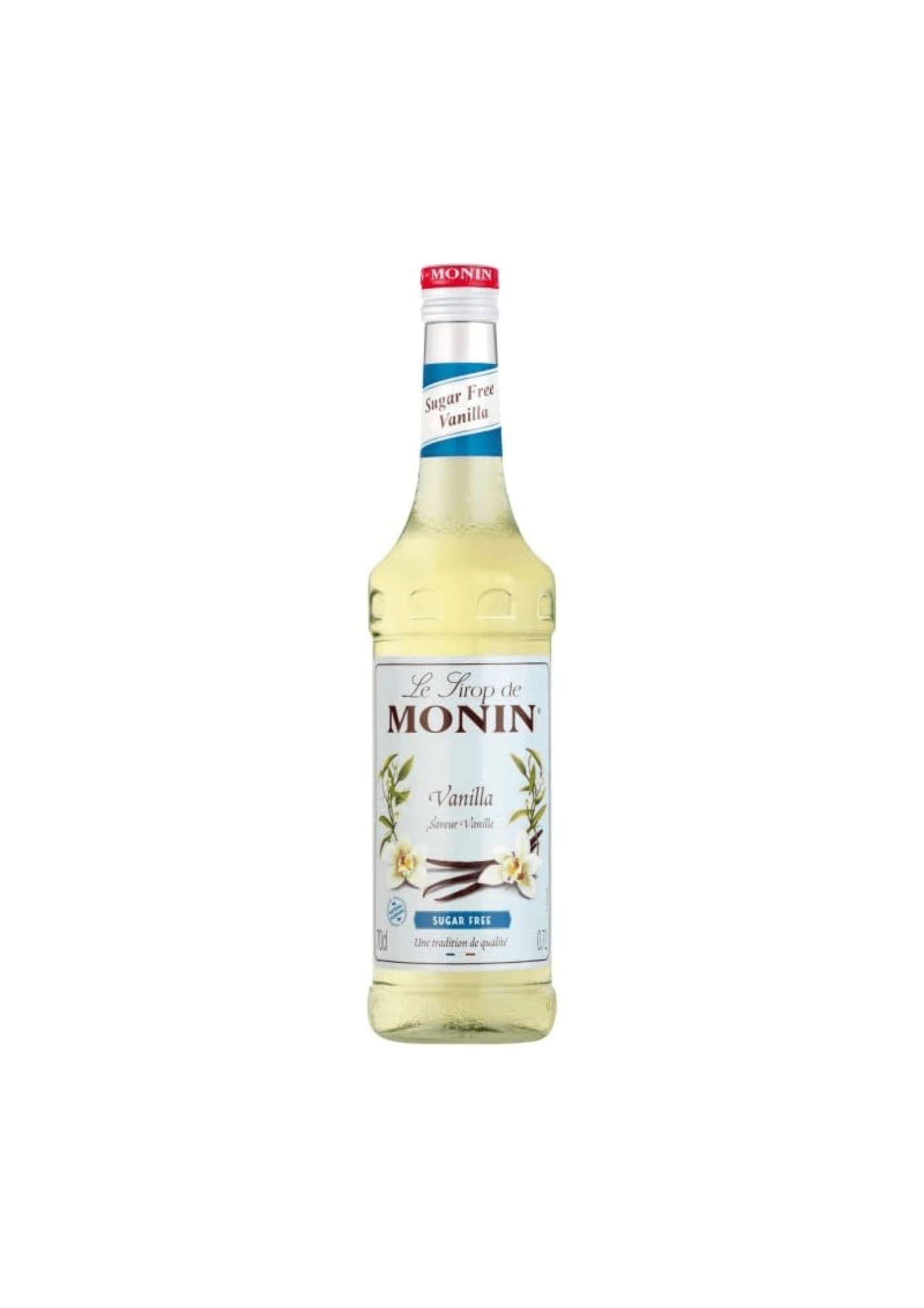 Monin Sirop Saveur Vanille Sans Sucre - 70 cl