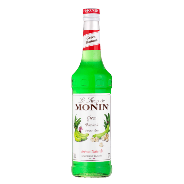 Monin Sirop Saveur Banane Verte - 70 cl