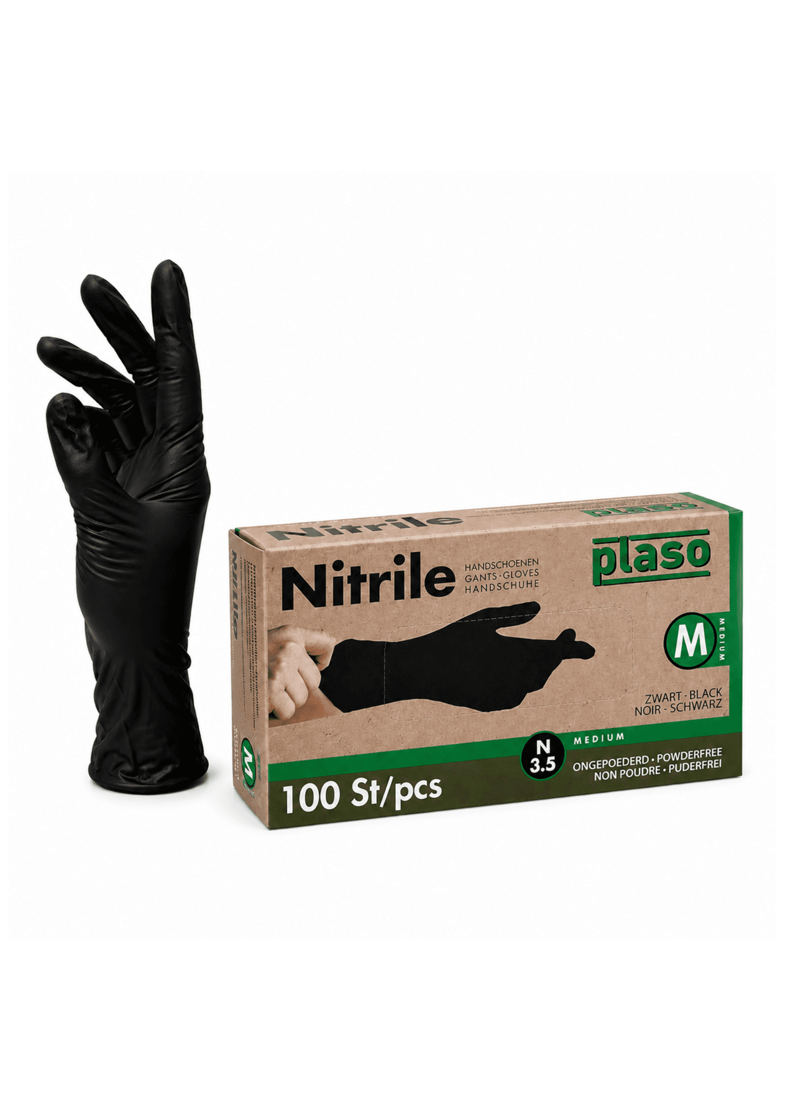 Nitrile Gants jetables - Taille M - 100 pcs