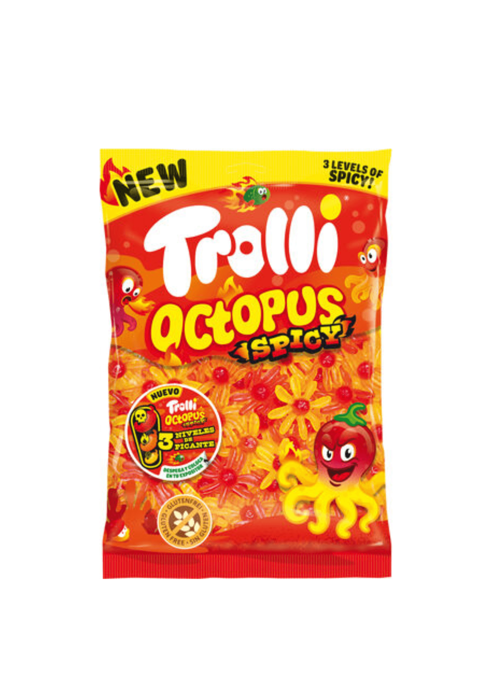 Trolli Octopus Spicy - 1 kg