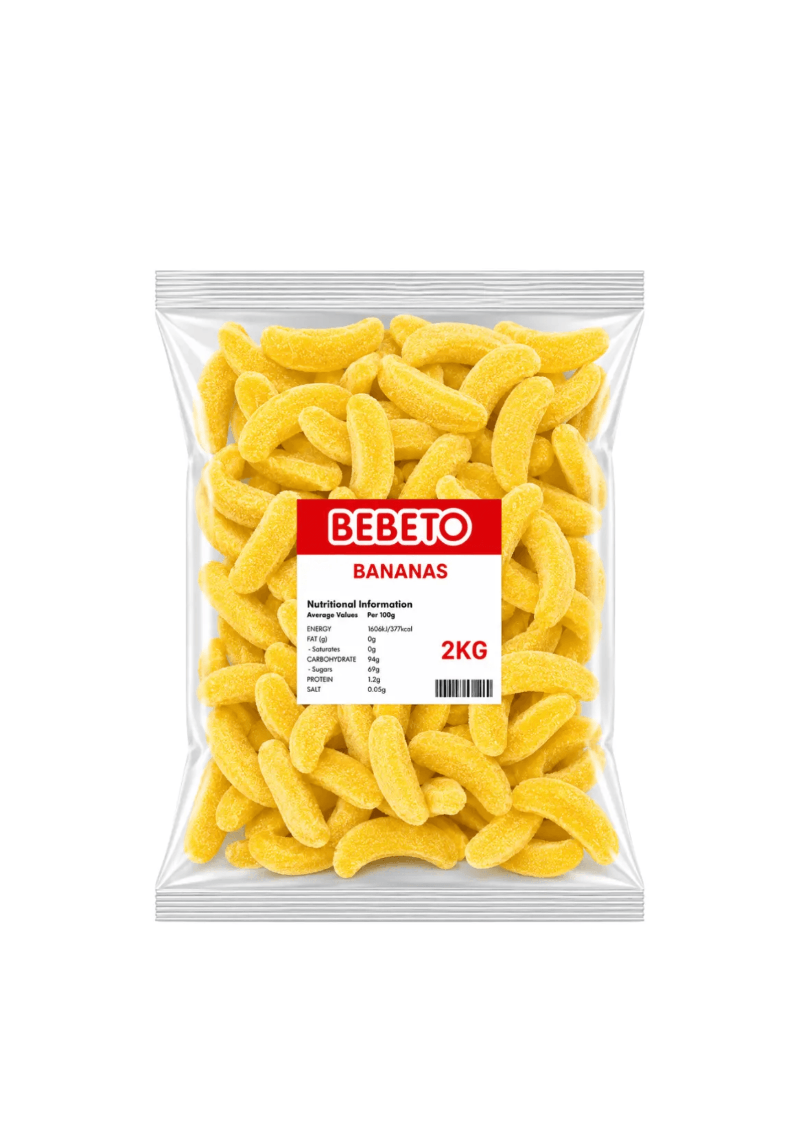 Bebeto Bonbons Banane Halal - 2 kg