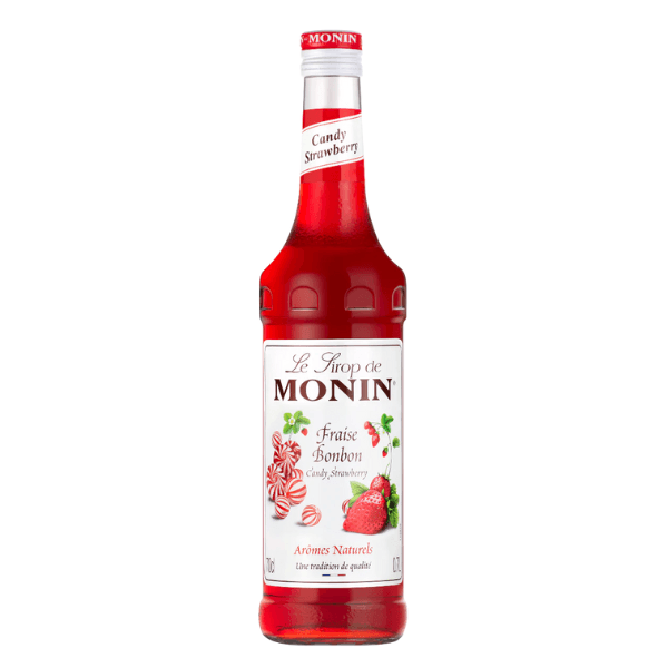 Monin Sirop Saveur Fraise Bonbon - 70 cl