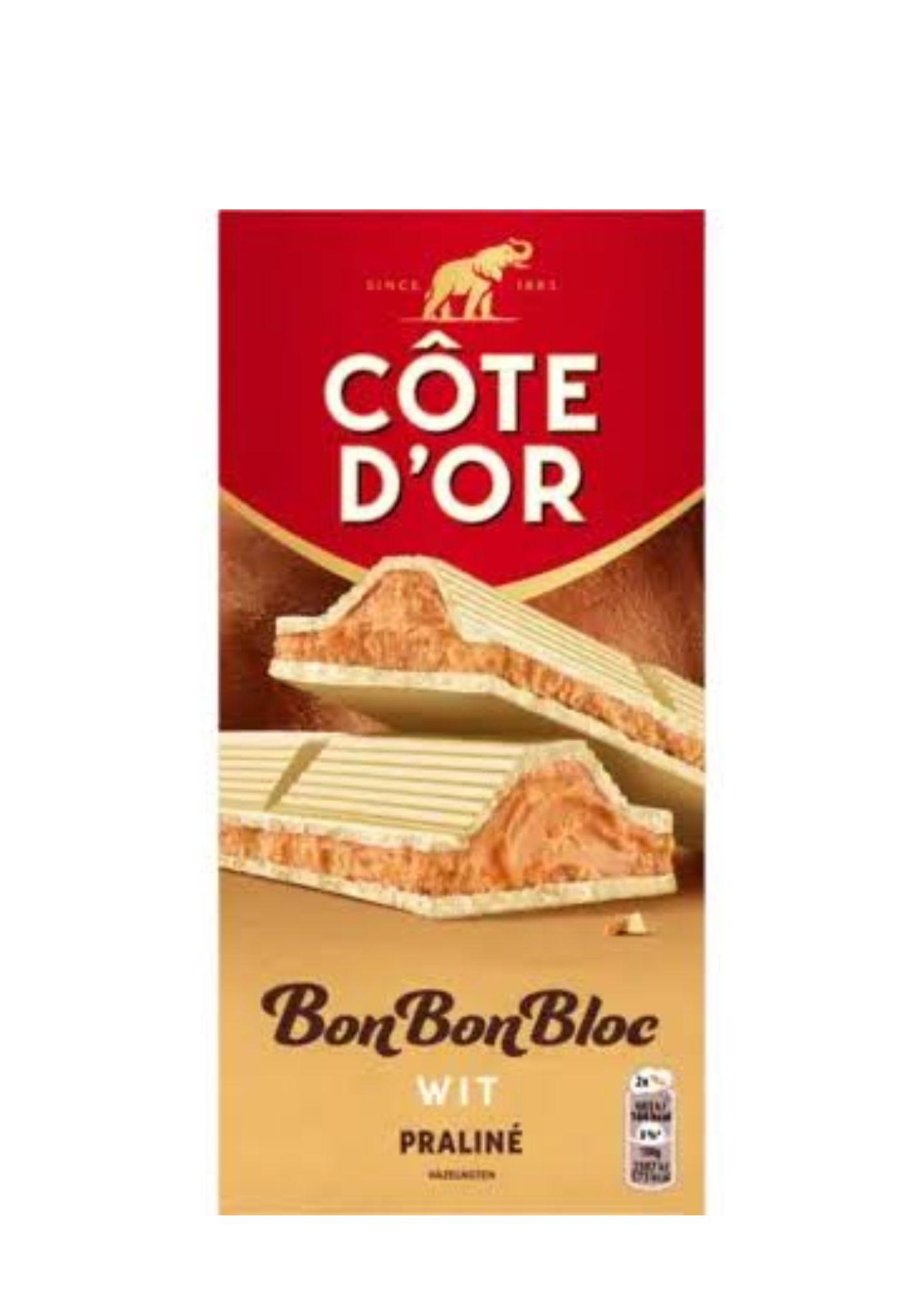 Côte d'Or Wit Praliné-200g